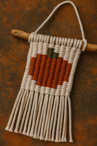 Home & Garden Show: Macrame Mini Pumpkin Wall Hanging