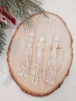 Load image into Gallery viewer, Tassel Trio Ornaments
