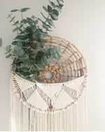Load image into Gallery viewer, Macrame Wall Basket
